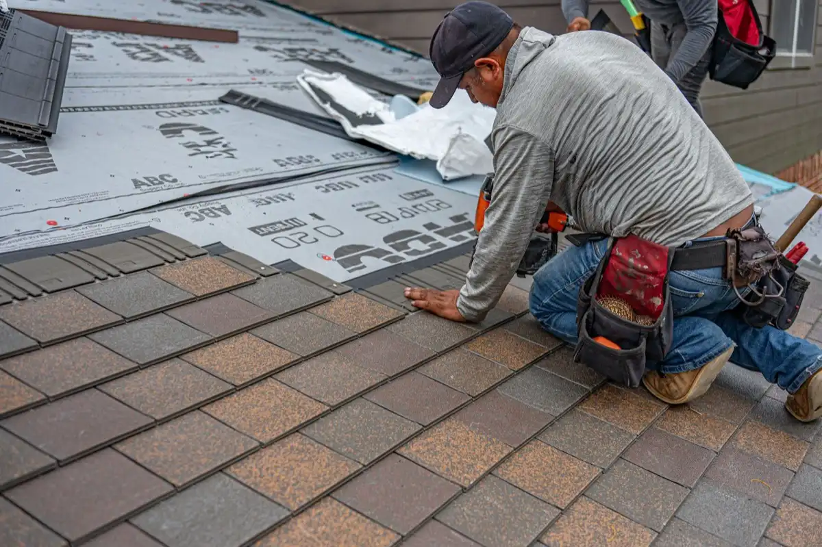 roofing project in Racine, WI — 1